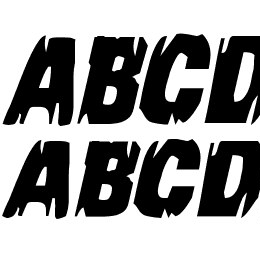 Leatherface Expanded Italic Font File