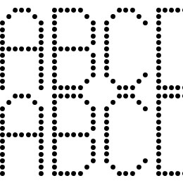 Led Simple St Font File