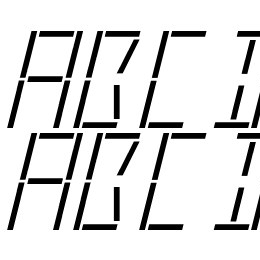 ledreal1 Font File