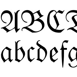 Leipzig Fraktur Normal Font File