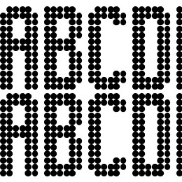 Lightdot 13x6 Font File