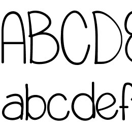 LittleMissPriss Font File