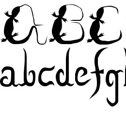 Lizzard Font File