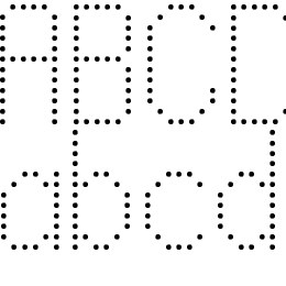 LLDot Font File