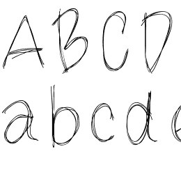 LoulousScribble Font File