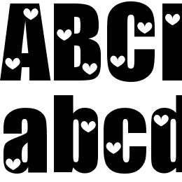 Love Letters Font File