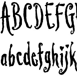 Lovesick AOE Font File