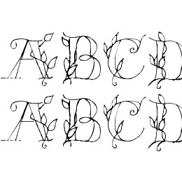 LSLeaves Font File