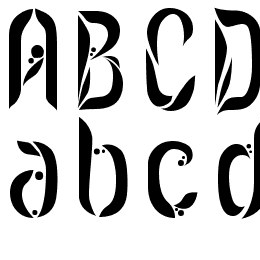 LVDC Romantic9 Font File