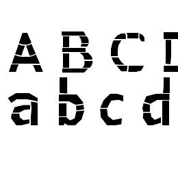 MaceriamSimplex Font File