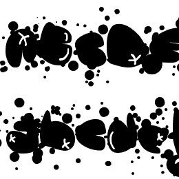 Mad Bubbles Font File