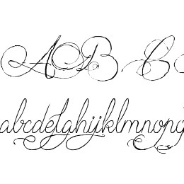 Mademoiselle Catherine Font File