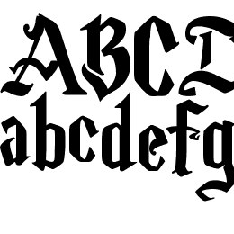 Magic School One Font File