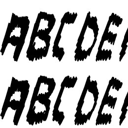 MajorScare Font File