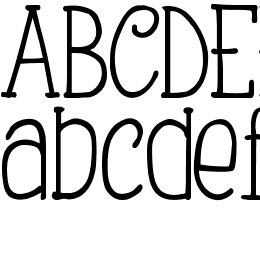 Making Lettering Tall_demo Font File