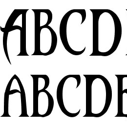 Malefic Font Font File