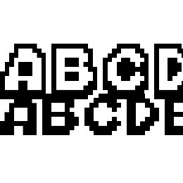 Mario Kart DS Font File