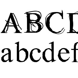 Maudlin Sketch Font File