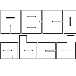 maze without destination Font File