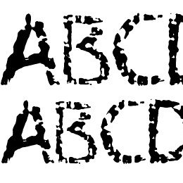 MB-RustyIron Font File