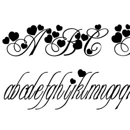 MC Sweetie Hearts Font File