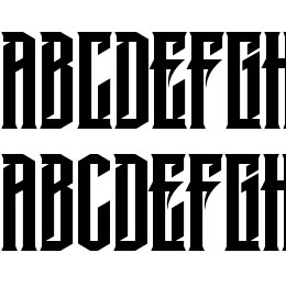 MCF krechet Font File