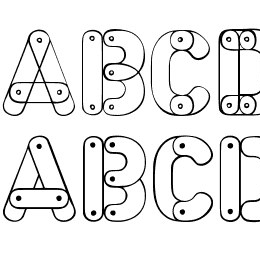 Meccano Font Font File