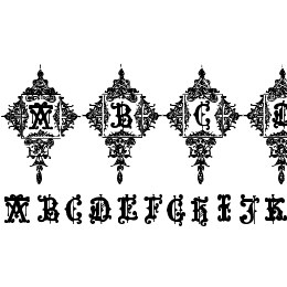 Medieval Sorcerer Ornamental Font File