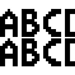 Mega Man Battle Network Font File