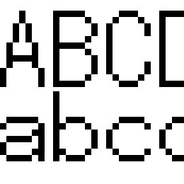 Mega Man ZX Font File