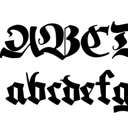 Memela Fraktur Font File