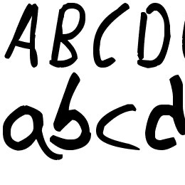 Messy_Ben Font File