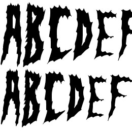 MetalClash Font File