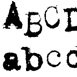 Metalic Avacodo Font File