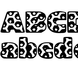 Metalic Font File