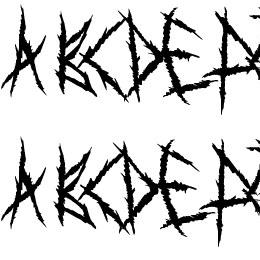 MetalShow Font File