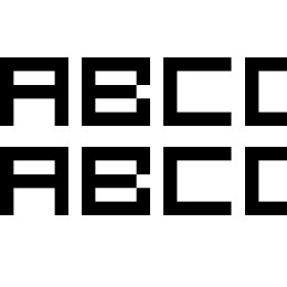 microN55 Font File