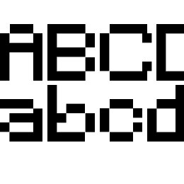 Minecraft Font File