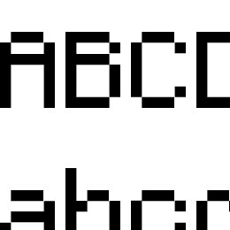 Minecraftia 2.0 Font File