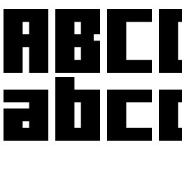 Minercraftory Font File