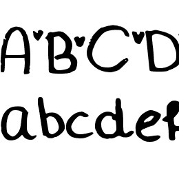 MiniHeartFont Font File