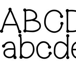 MixConnectDots Font File