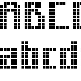 MK Zodnig Square Font File