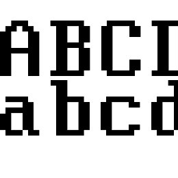 Moder DOS 437 Win Font File