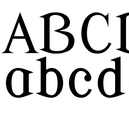 Modern Antiqua Font File