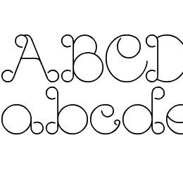 modern aristrocrat Font File