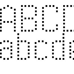 Modern Dot Digital-7 Font File