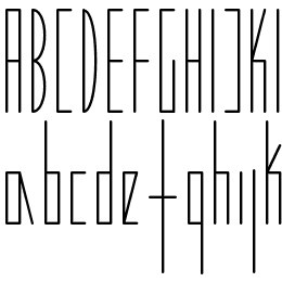 Modes Font File