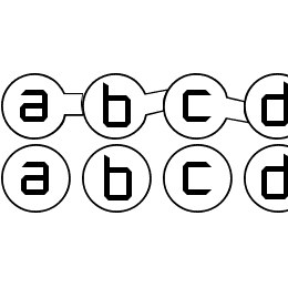 Molecular Font File