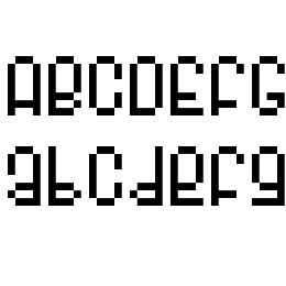 Monophonic Font File